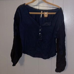 Free People oversized tunic